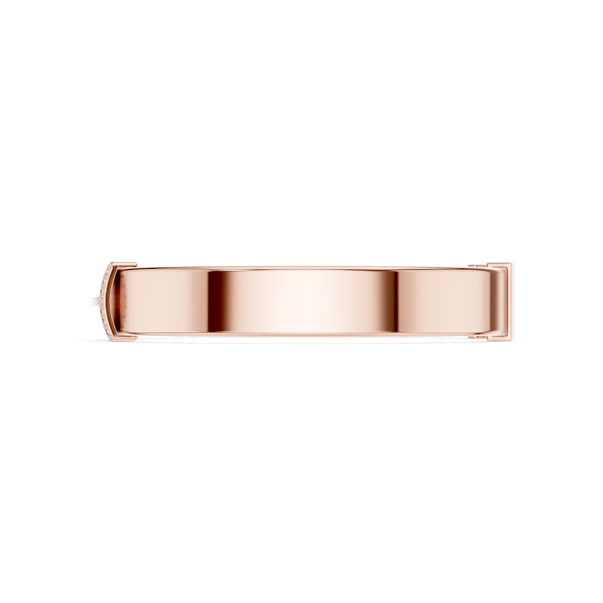 Round 10K 14K 18K 22K Rose Gold