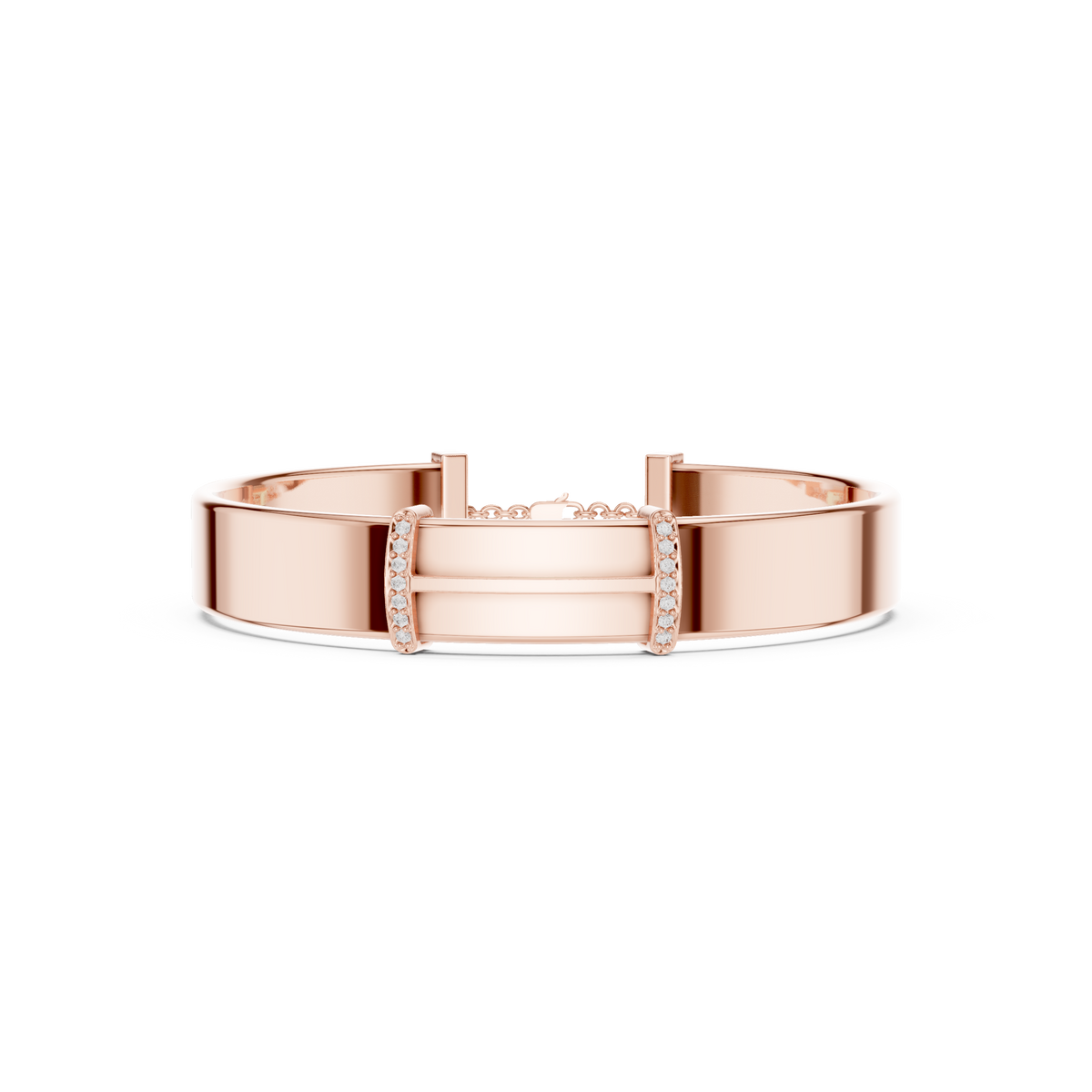 Round 10K 14K 18K 22K Rose Gold