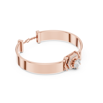 Round 10K 14K 18K 22K Rose Gold