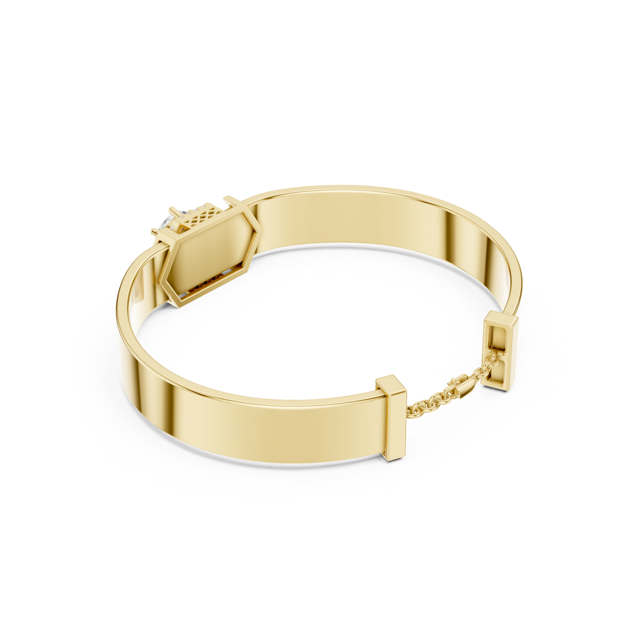 Round 10K 14K 18K 22K Yellow Gold