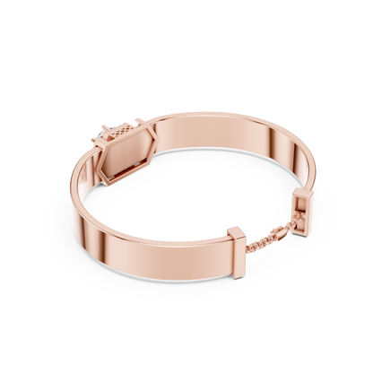 Round 10K 14K 18K 22K Rose Gold