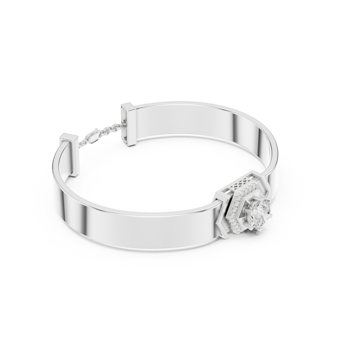 Round 10K 14K 18K 22K White Gold