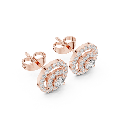 Round 10K 14K 18K 22K Rose Gold