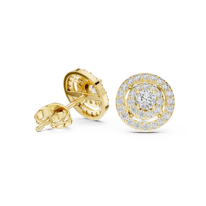 Round 10K 14K 18K 22K Yellow Gold