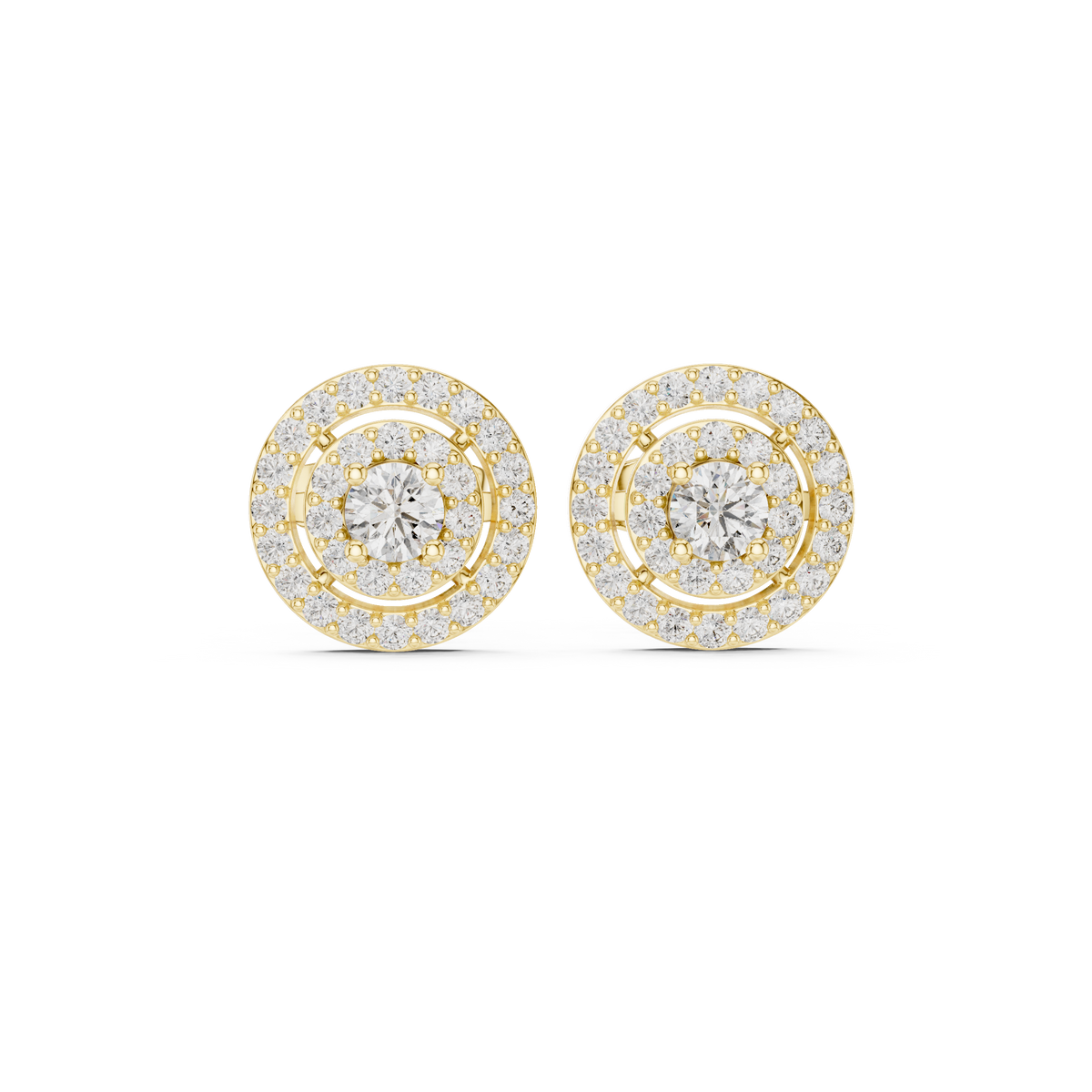 Round 10K 14K 18K 22K Yellow Gold