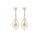 Pear 10K 14K 18K 22K Yellow Gold