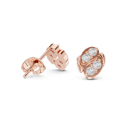 Round 10K 14K 18K 22K Rose Gold