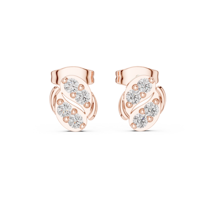 Round 10K 14K 18K 22K Rose Gold