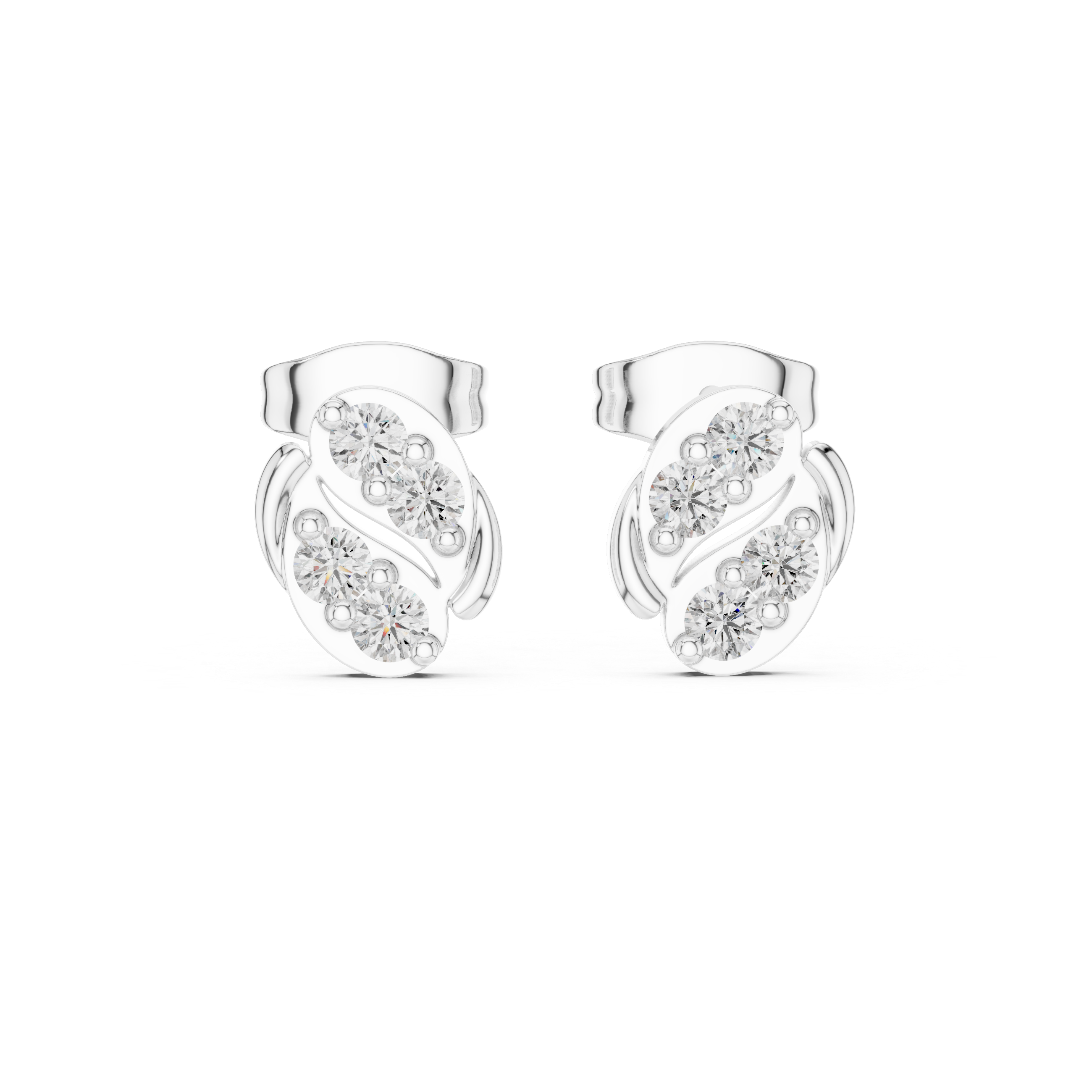 Round 10K 14K 18K 22K White Gold