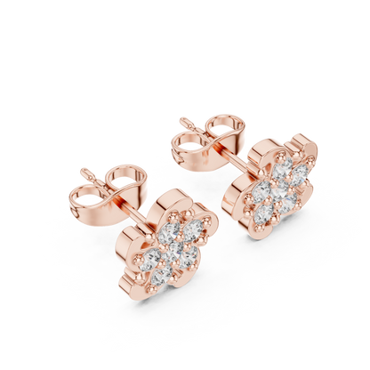 Round 10K 14K 18K 22K Rose Gold