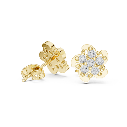 Round 10K 14K 18K 22K Yellow Gold