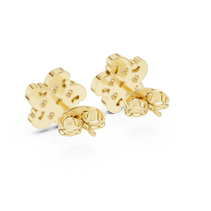 Round 10K 14K 18K 22K Yellow Gold