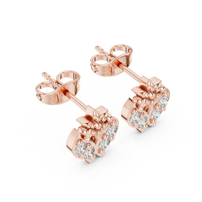 Round 10K 14K 18K 22K Rose Gold