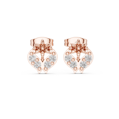 Round 10K 14K 18K 22K Rose Gold