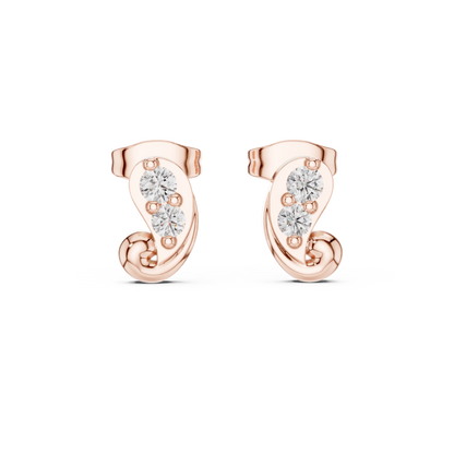 Round 10K 14K 18K 22K Rose Gold