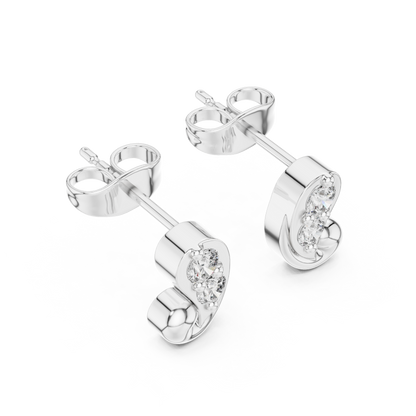 Round 10K 14K 18K 22K White Gold