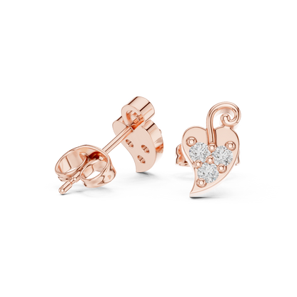 Round 10K 14K 18K 22K Rose Gold