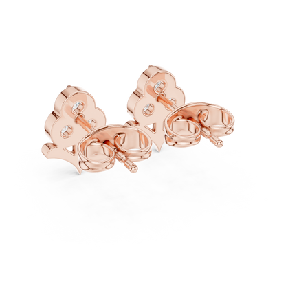 Round 10K 14K 18K 22K Rose Gold