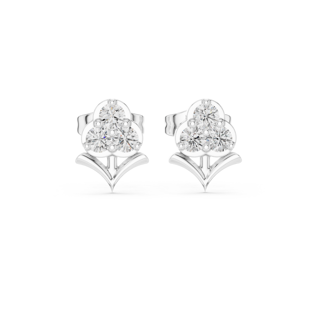 Round 10K 14K 18K 22K White Gold