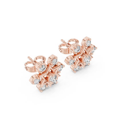 Round 10K 14K 18K 22K Rose Gold
