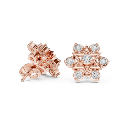 Round 10K 14K 18K 22K Rose Gold