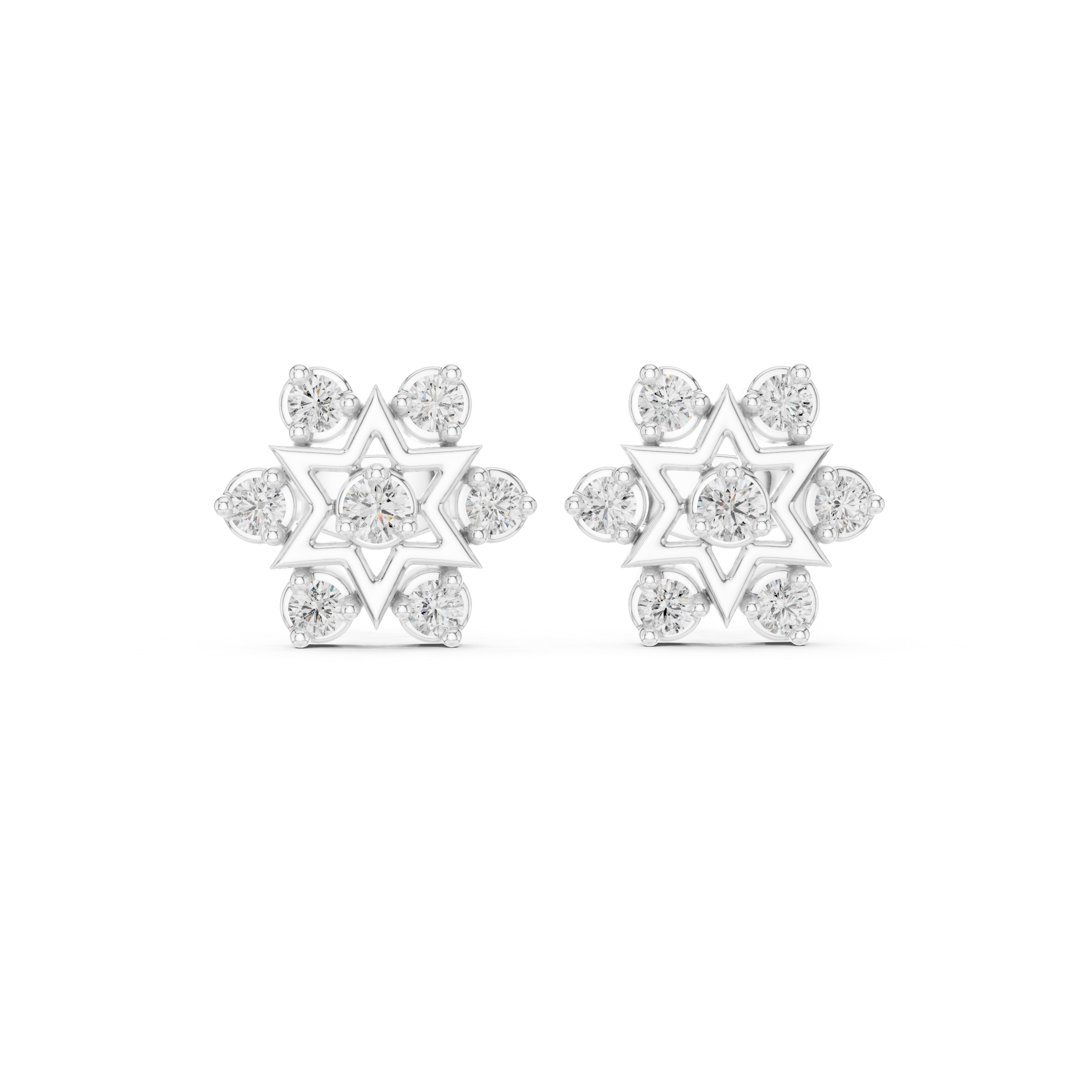 Round 10K 14K 18K 22K White Gold