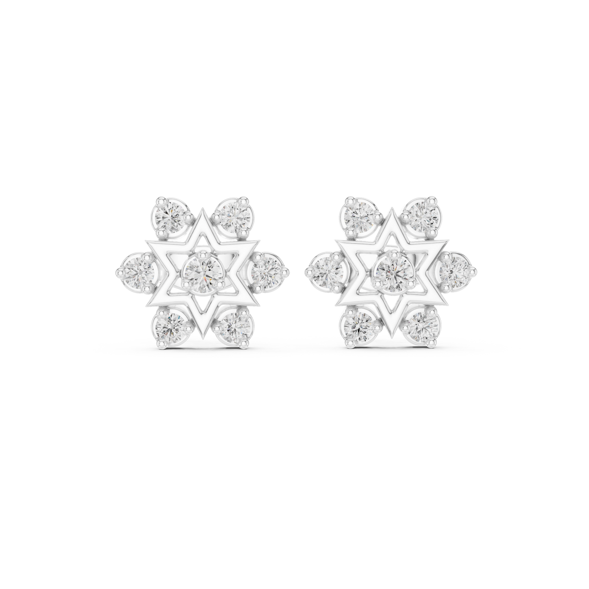 Round 10K 14K 18K 22K White Gold