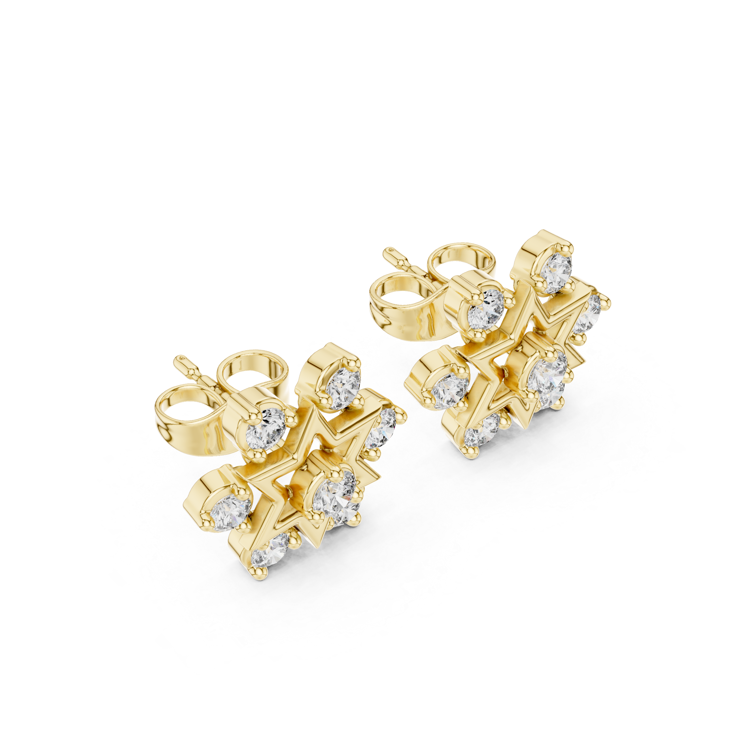 Round 10K 14K 18K 22K Yellow Gold