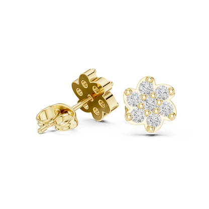 Round 10K 14K 18K 22K Yellow Gold