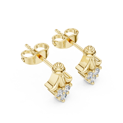 Round 10K 14K 18K 22K Yellow Gold
