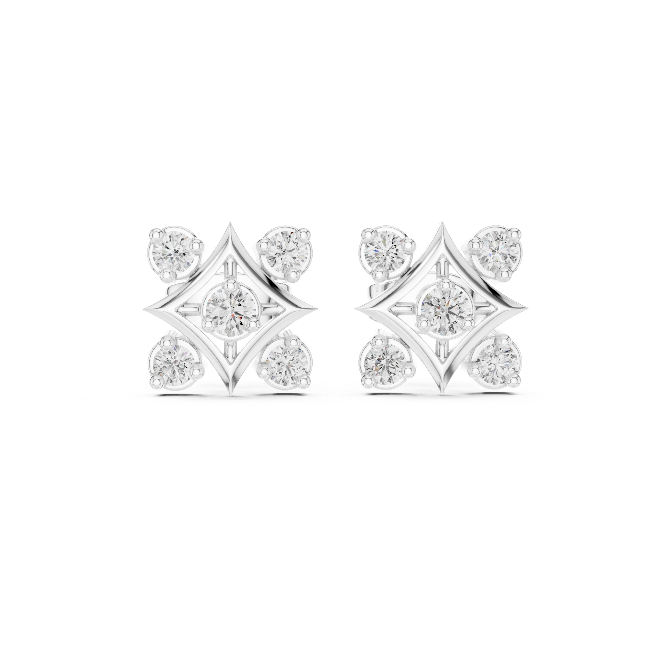 Round 10K 14K 18K 22K White Gold