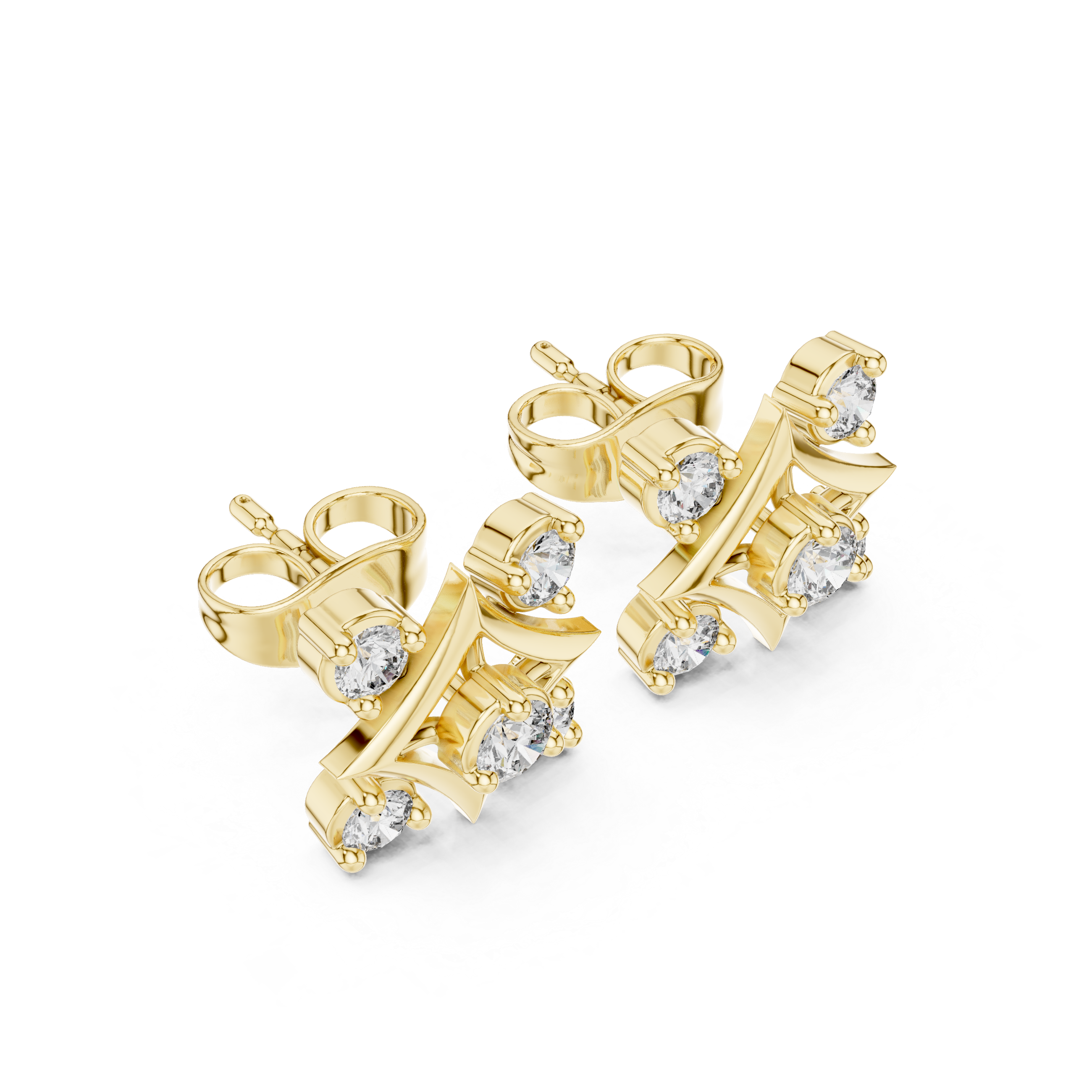 Round 10K 14K 18K 22K Yellow Gold