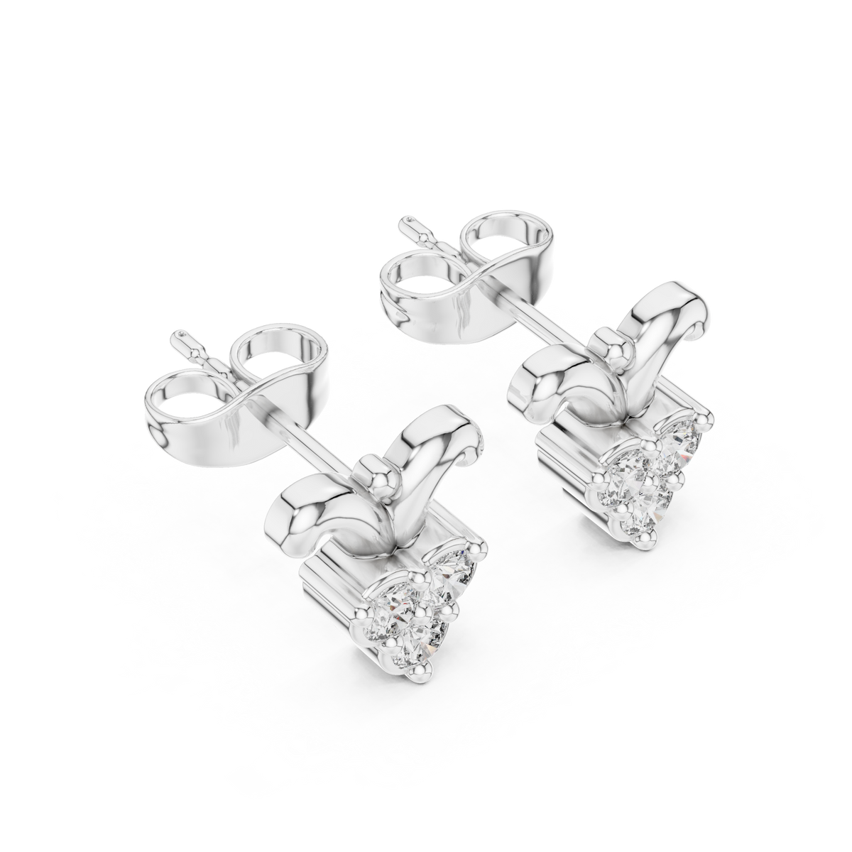 Round 10K 14K 18K 22K White Gold
