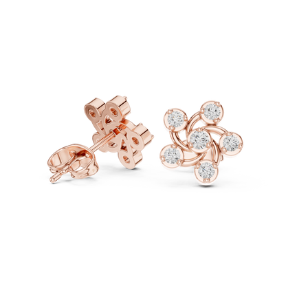 Round 10K 14K 18K 22K Rose Gold