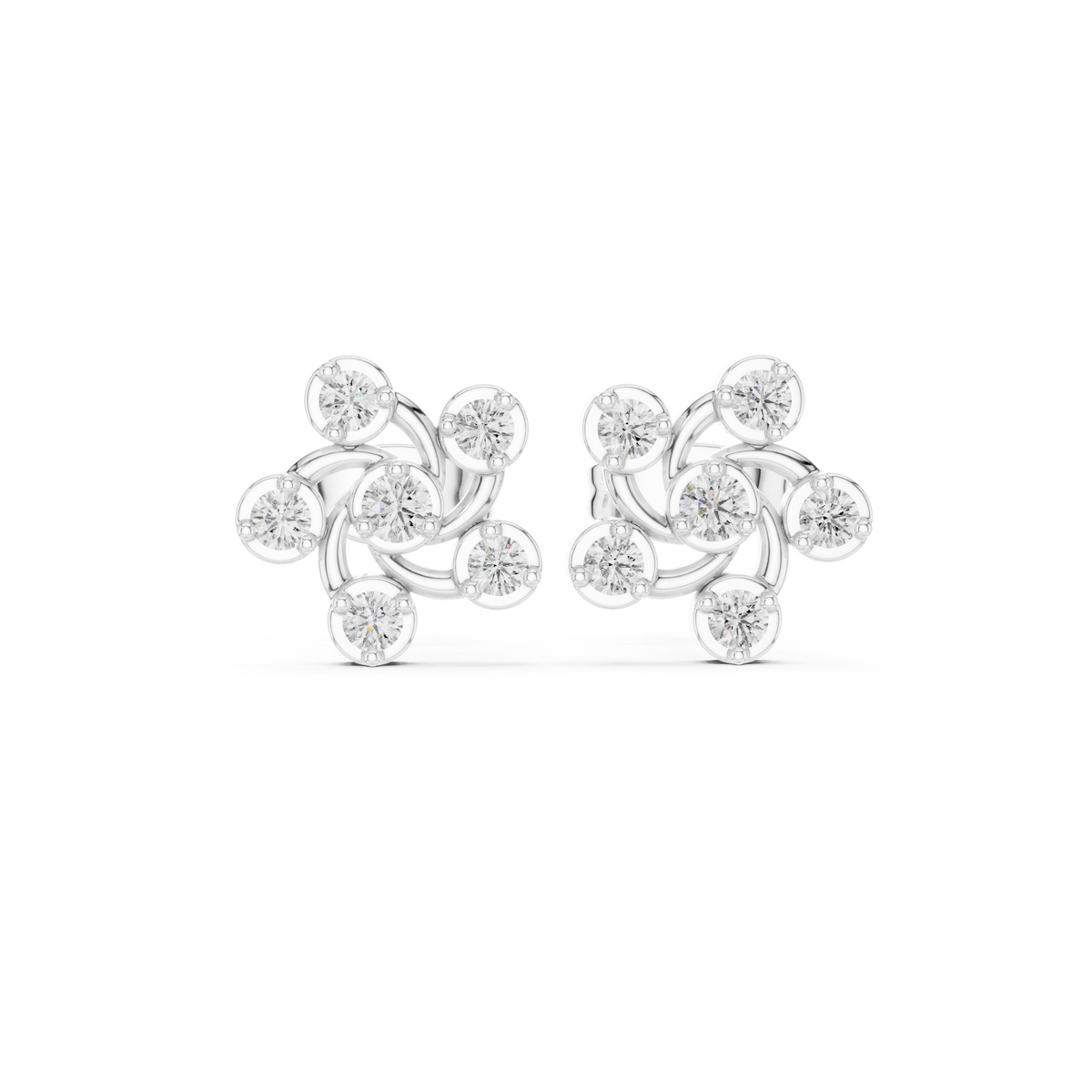 Round 10K 14K 18K 22K White Gold