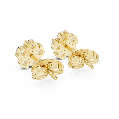 Round 10K 14K 18K 22K Yellow Gold