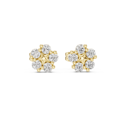 Round 10K 14K 18K 22K Yellow Gold