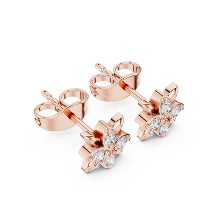 Round 10K 14K 18K 22K Rose Gold
