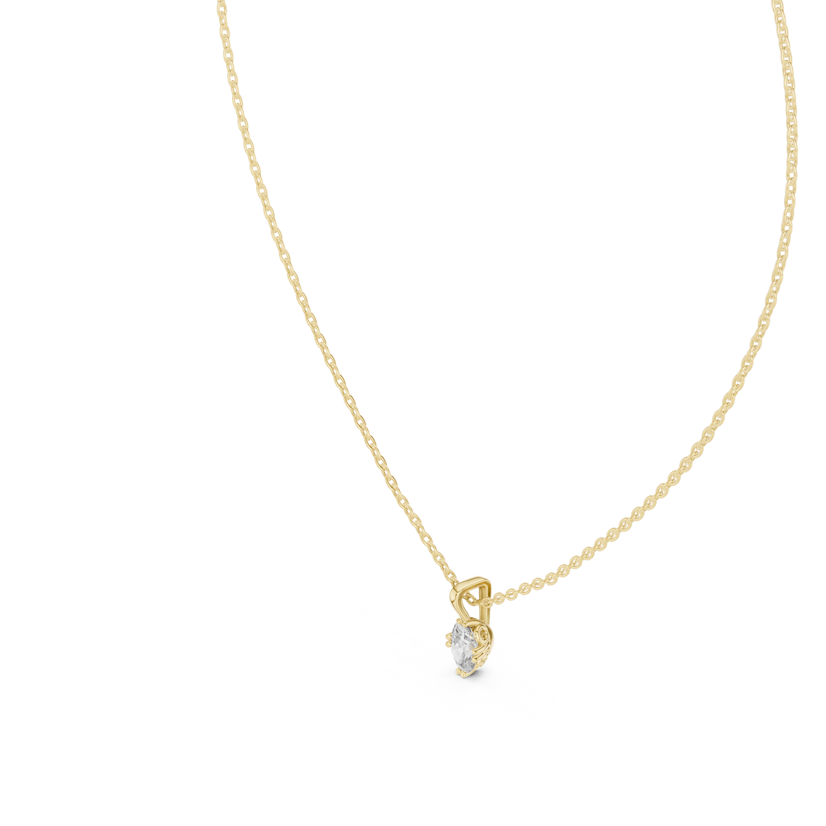 Oval 10K 14K 18K 22K Yellow Gold