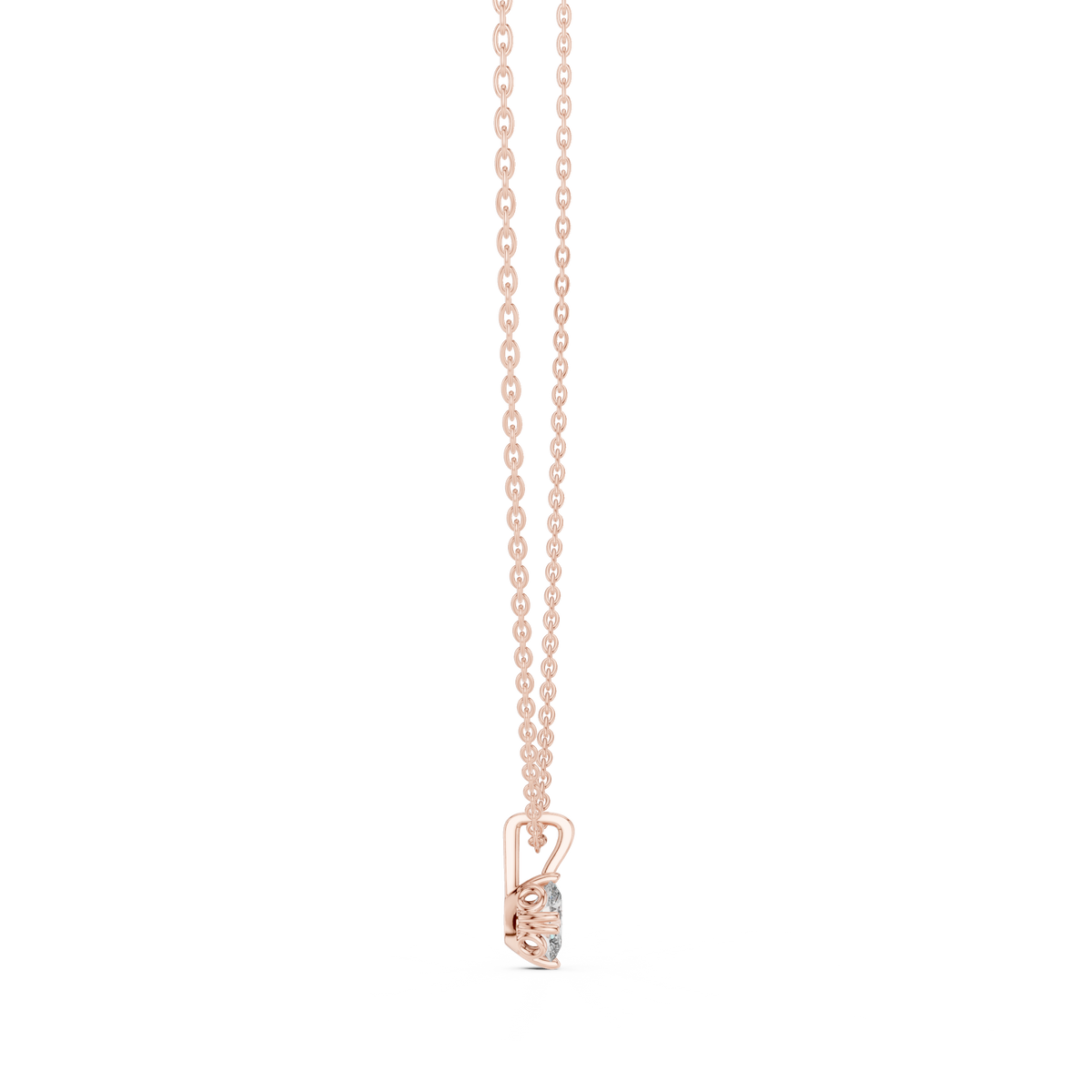 Oval 10K 14K 18K 22K Rose Gold