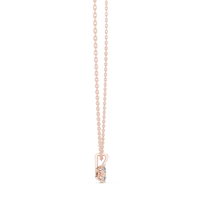 Oval 10K 14K 18K 22K Rose Gold