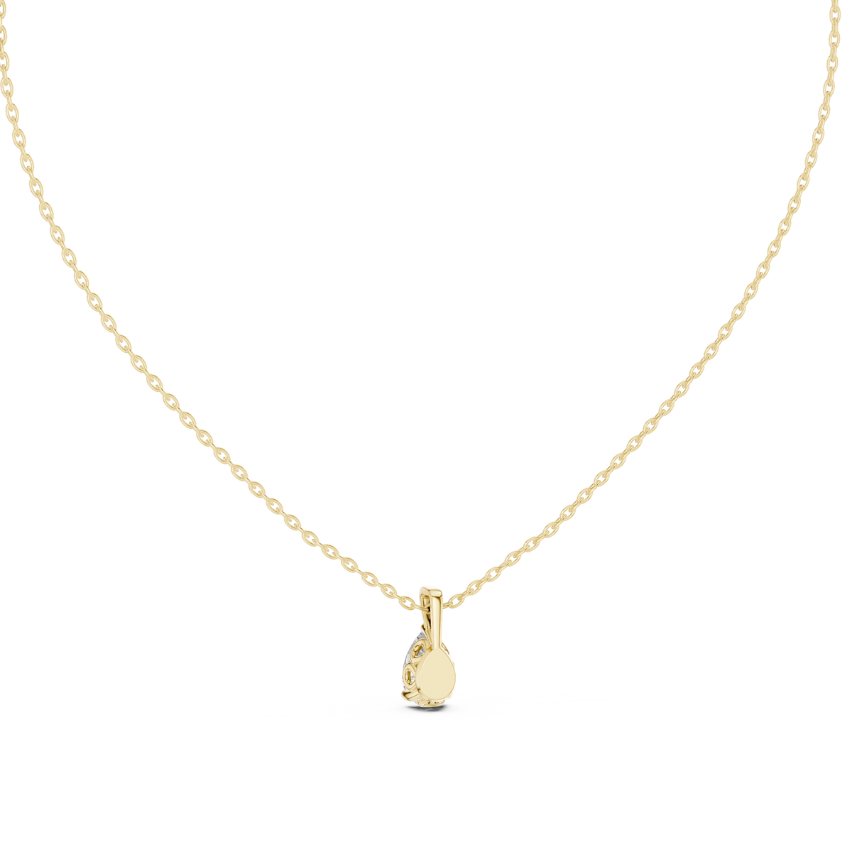 Pear 10K 14K 18K 22K Yellow Gold