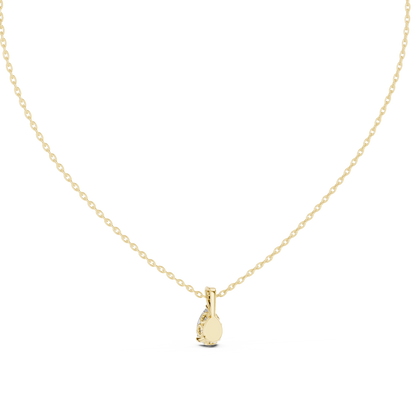 Pear 10K 14K 18K 22K Yellow Gold