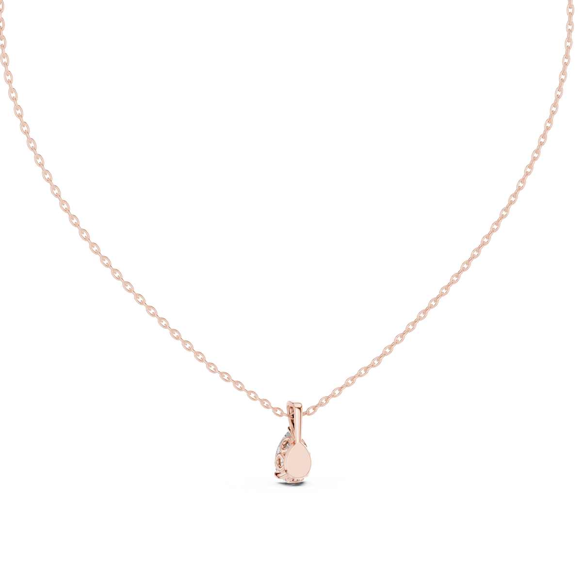 Pear 10K 14K 18K 22K Rose Gold