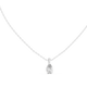 Pear 10K 14K 18K 22K White Gold