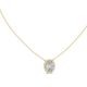 Oval 10K 14K 18K 22K Yellow Gold