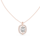 Oval 10K 14K 18K 22K Rose Gold