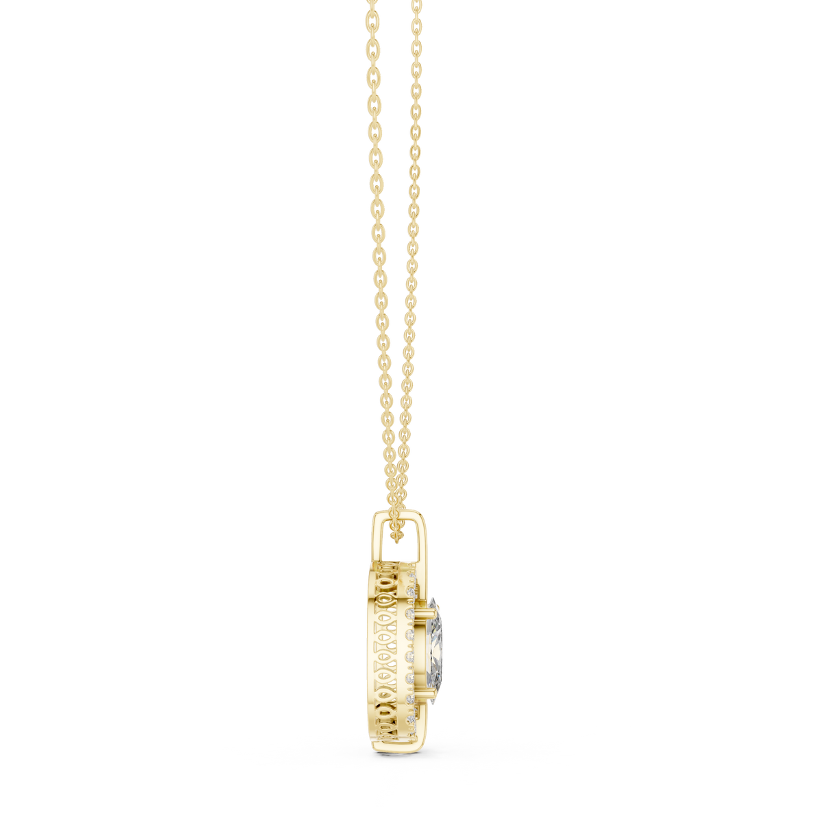 Oval 10K 14K 18K 22K Yellow Gold