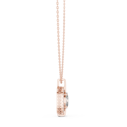 Oval 10K 14K 18K 22K Rose Gold