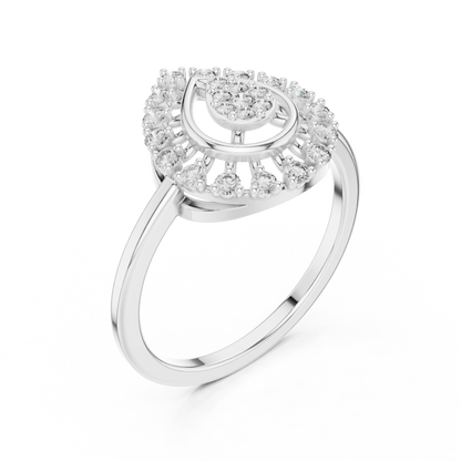 Round 10K 14K 18K 22K White Gold